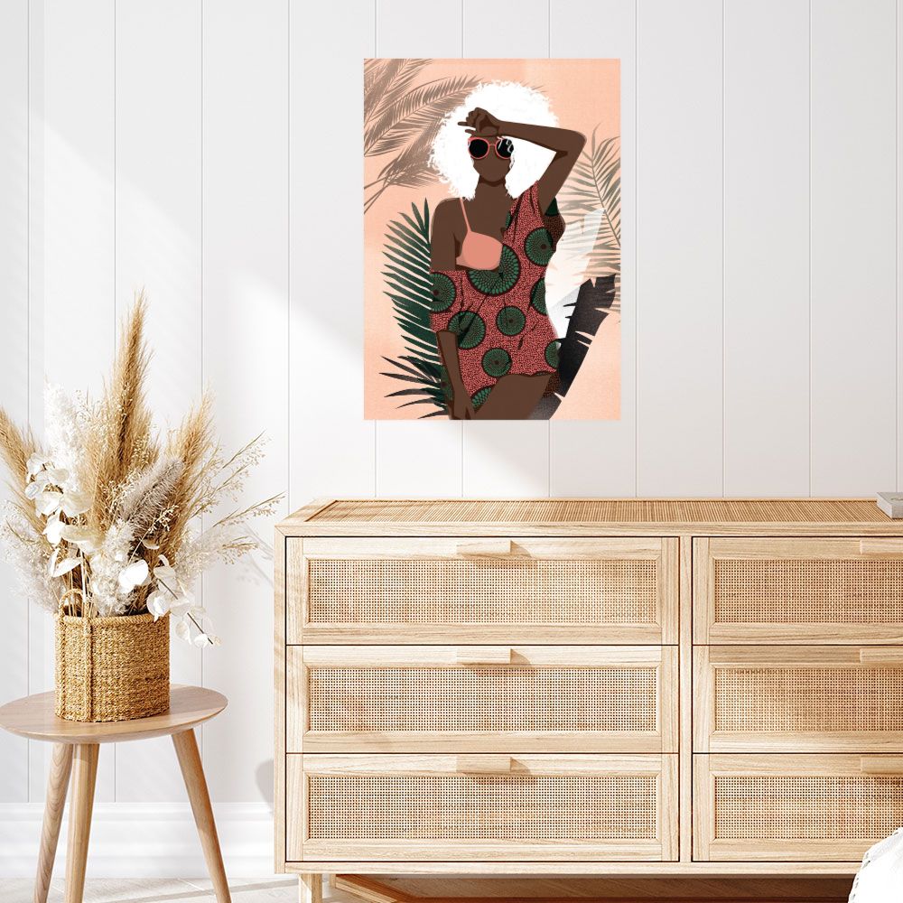 Affiche Élégance tropicale
