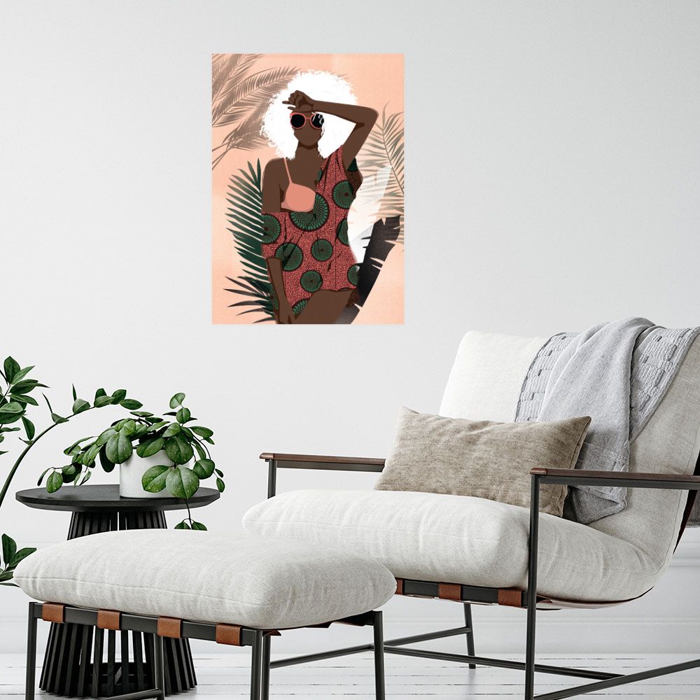 Affiche Élégance tropicale