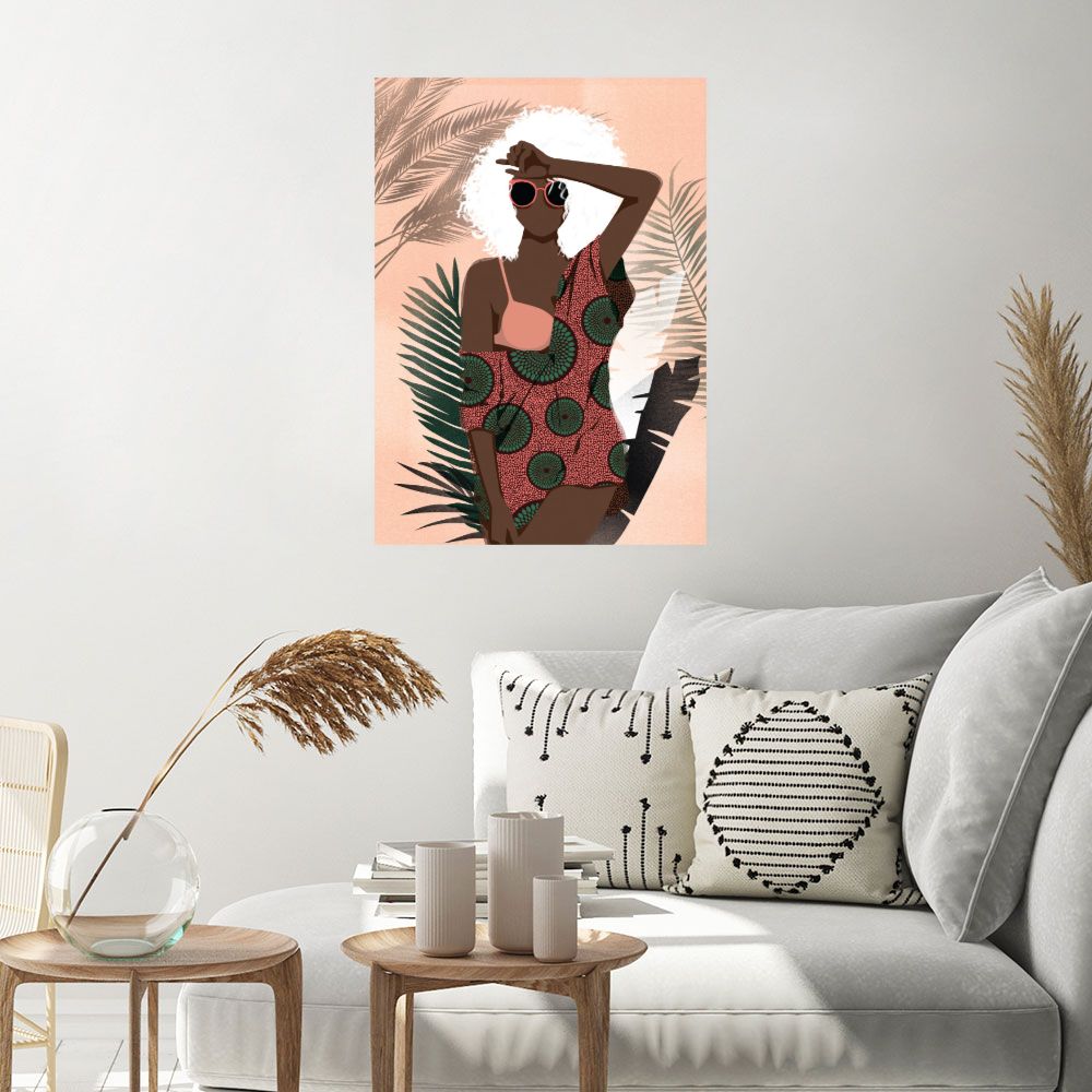 Affiche Élégance tropicale