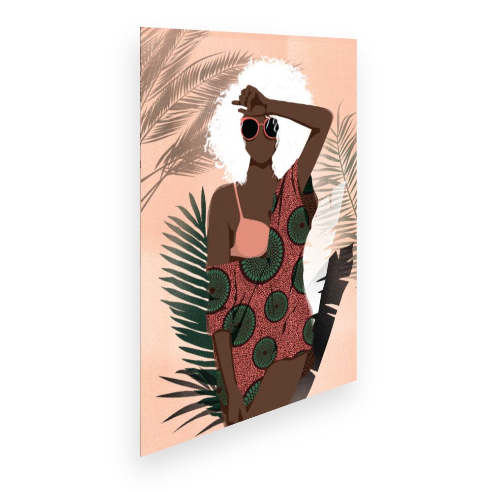 Affiche Élégance tropicale