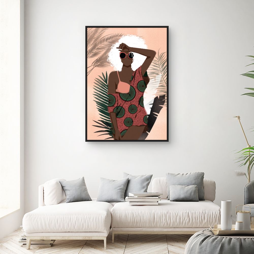 Tableau Élégance tropicale