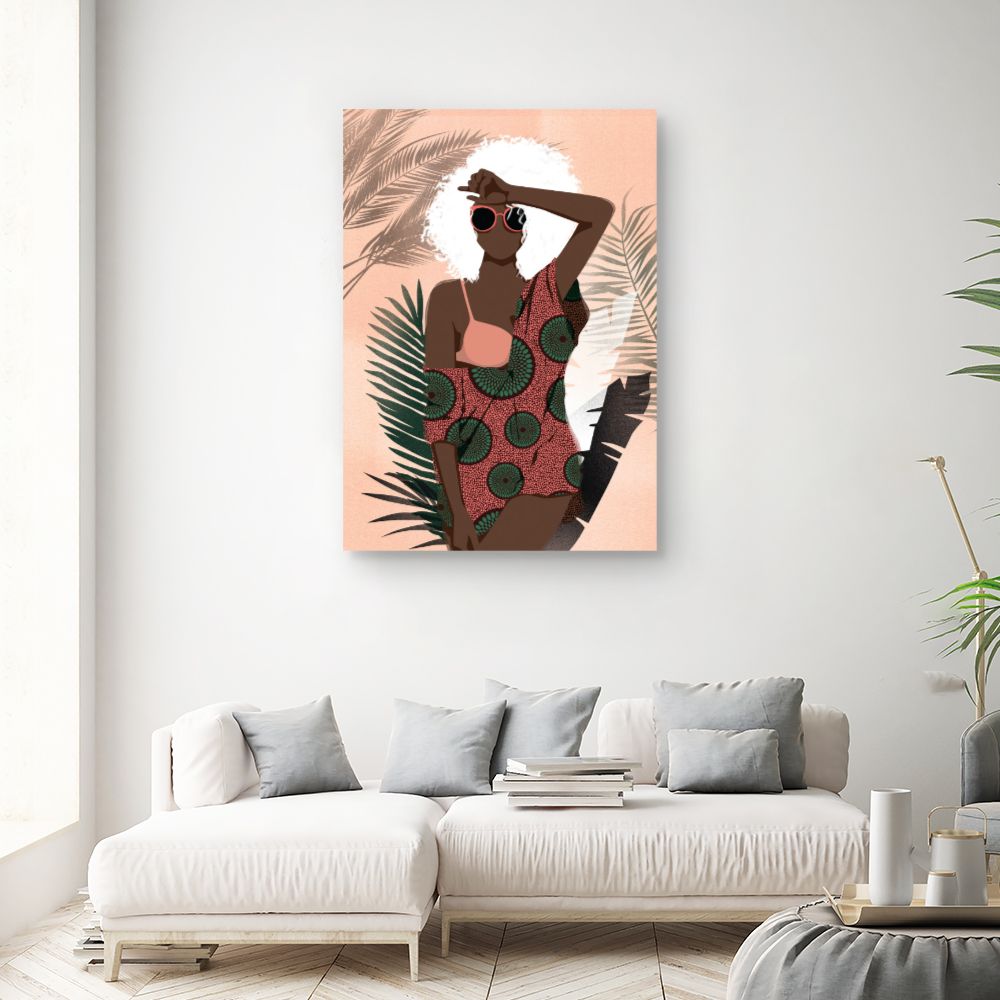 Tableau Élégance tropicale