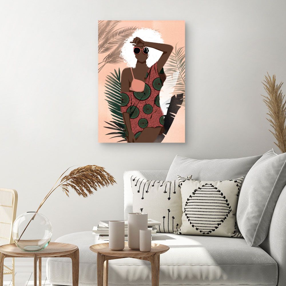 Tableau Élégance tropicale