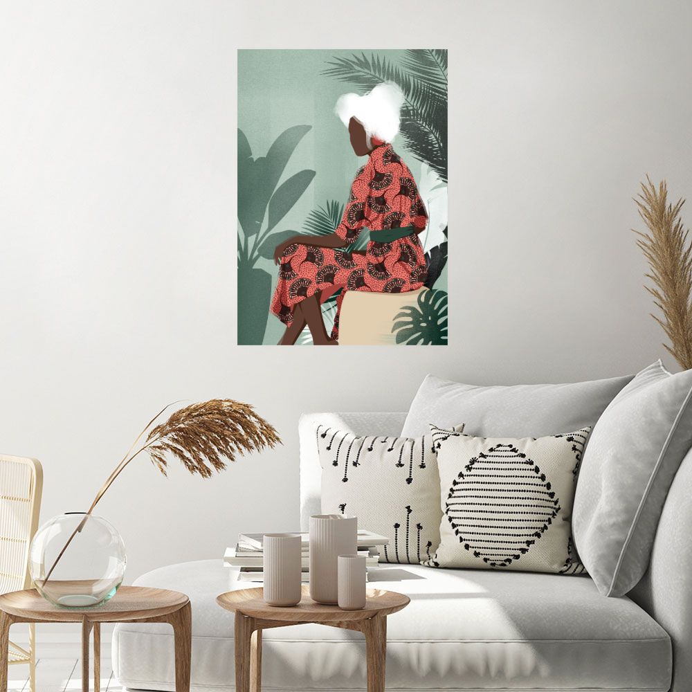 Affiche Élégance tropicale