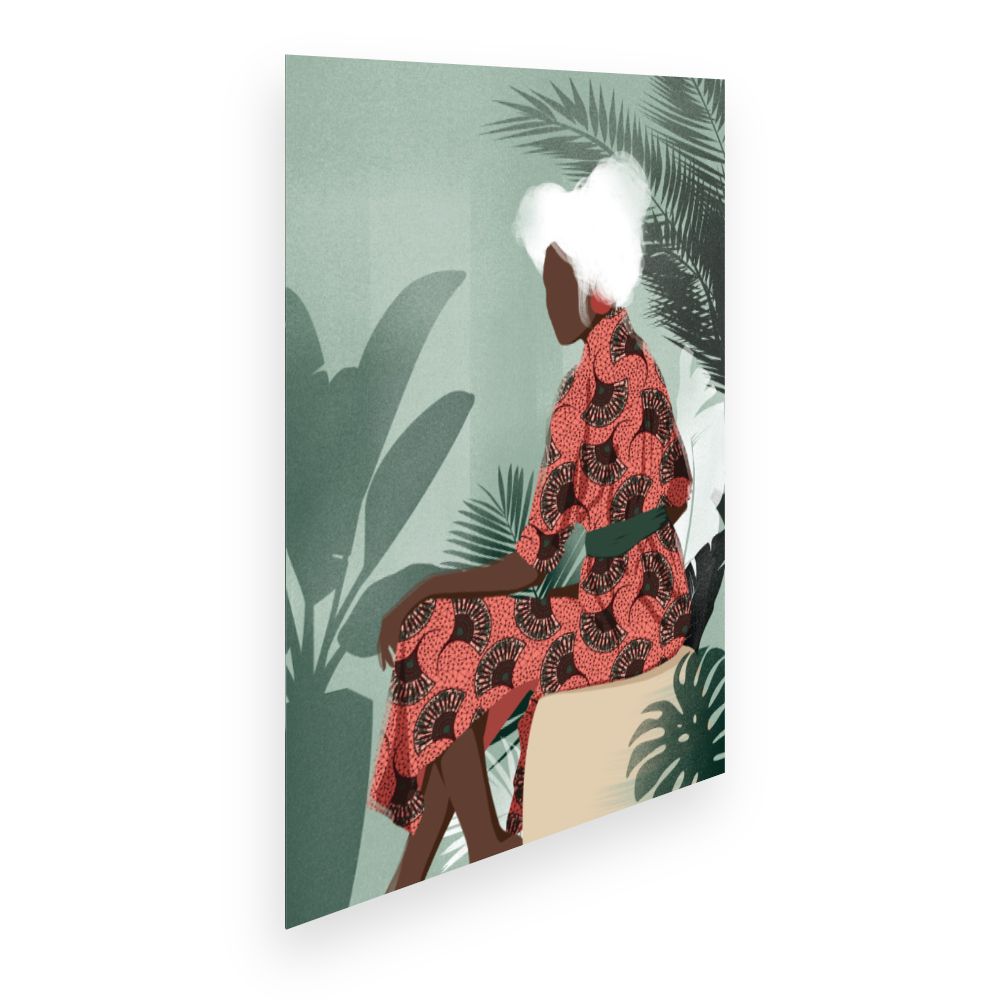 Affiche Élégance tropicale