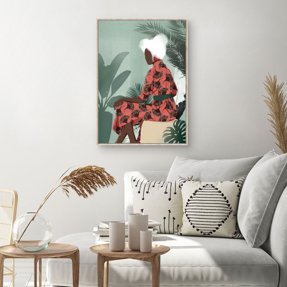 Tableau Élégance exotique