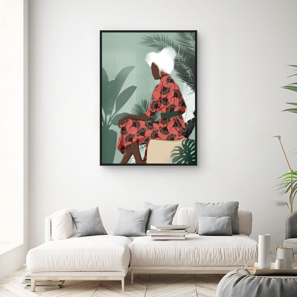 Tableau Élégance exotique