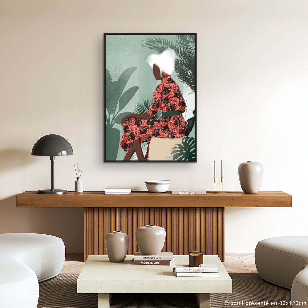 Tableau Élégance exotique