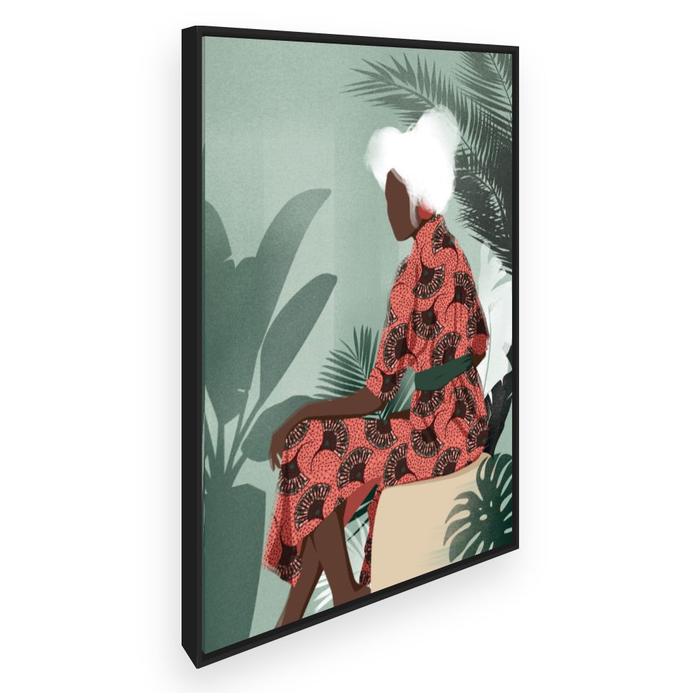 Toile Élégance exotique