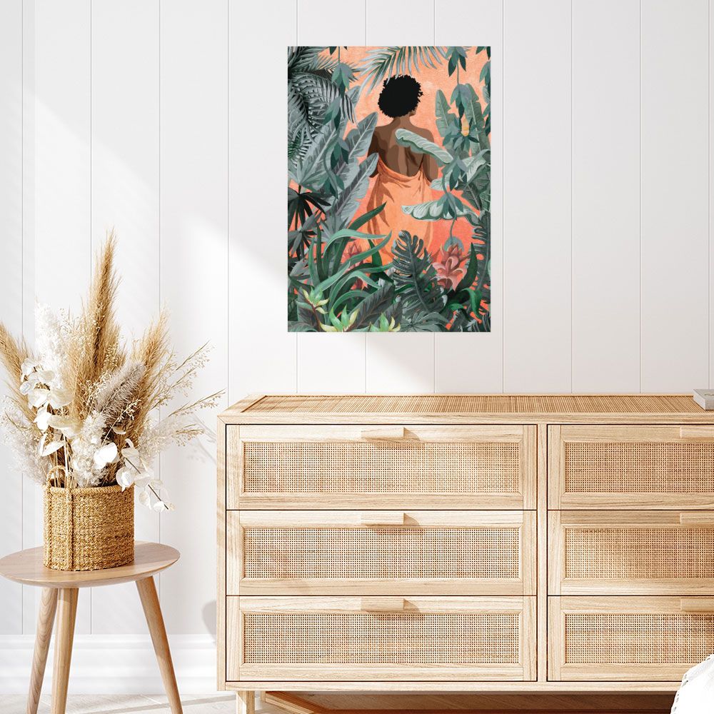 Affiche Enigmatique forêt tropicale