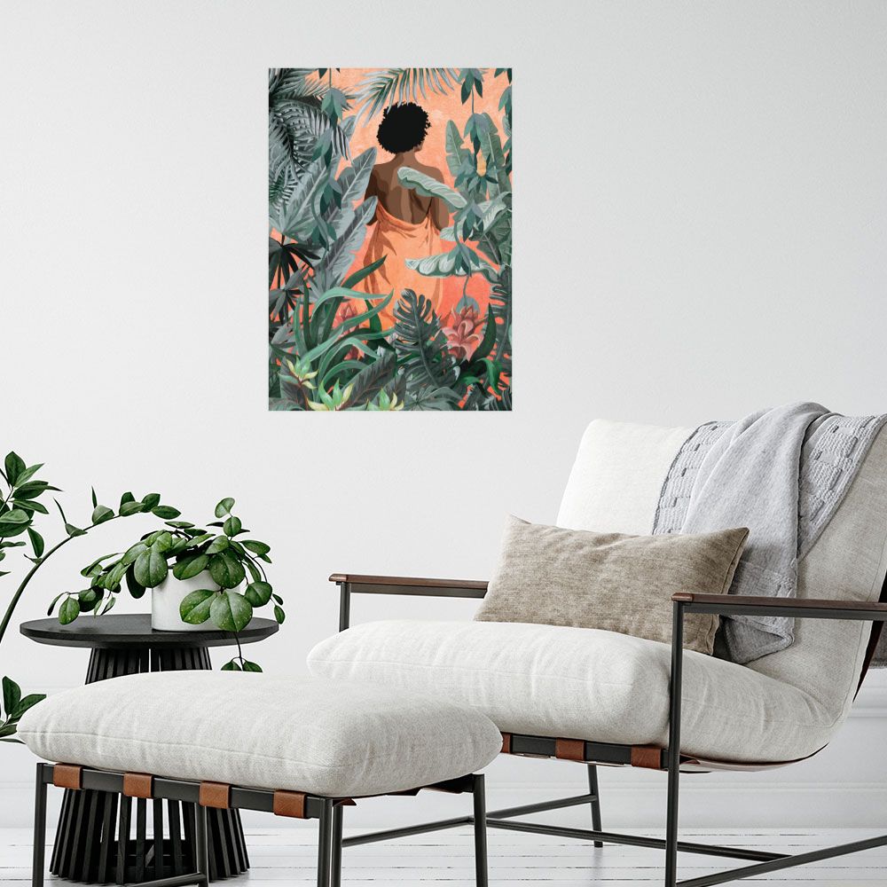 Affiche Enigmatique forêt tropicale