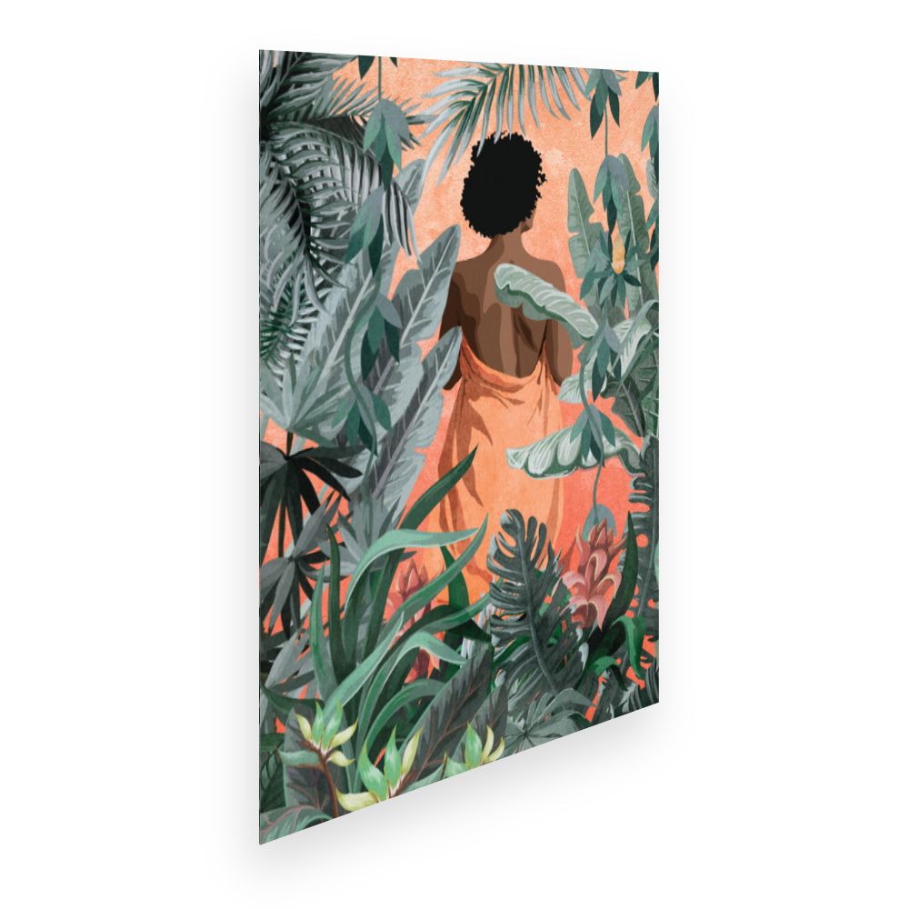 Affiche Enigmatique forêt tropicale