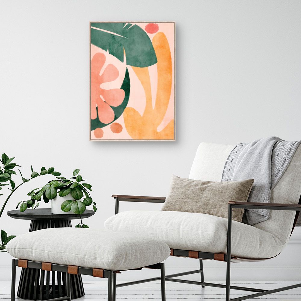 Tableau Formes abstraites colorées