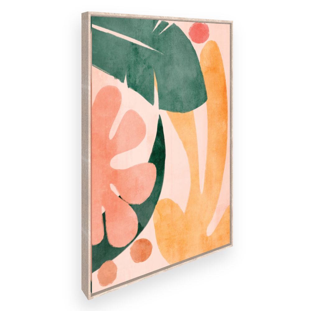 Toile Formes abstraites colorées