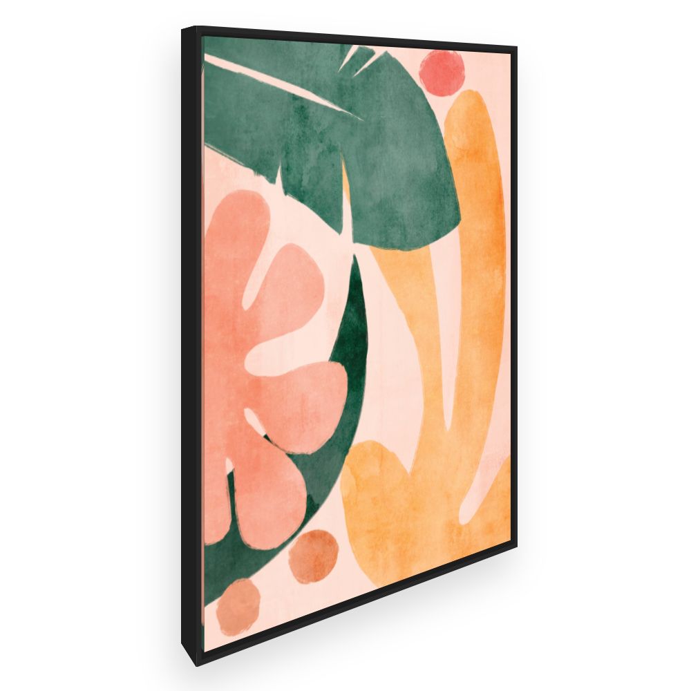 Toile Formes abstraites colorées