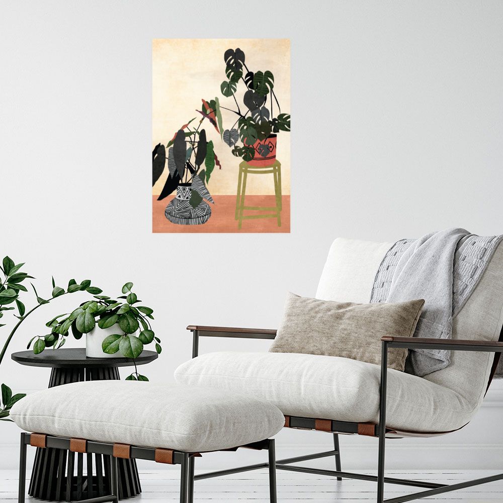 Affiche Feuillage moderne