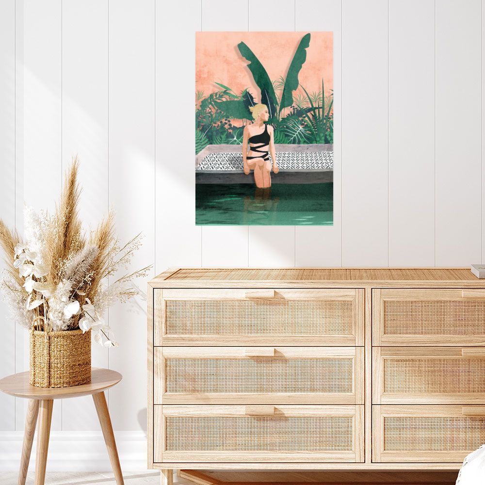 Affiche Évasion tropicale