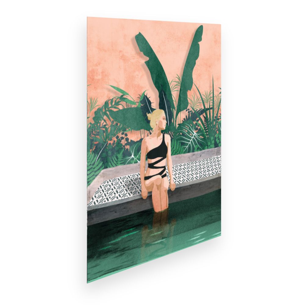 Affiche Évasion tropicale