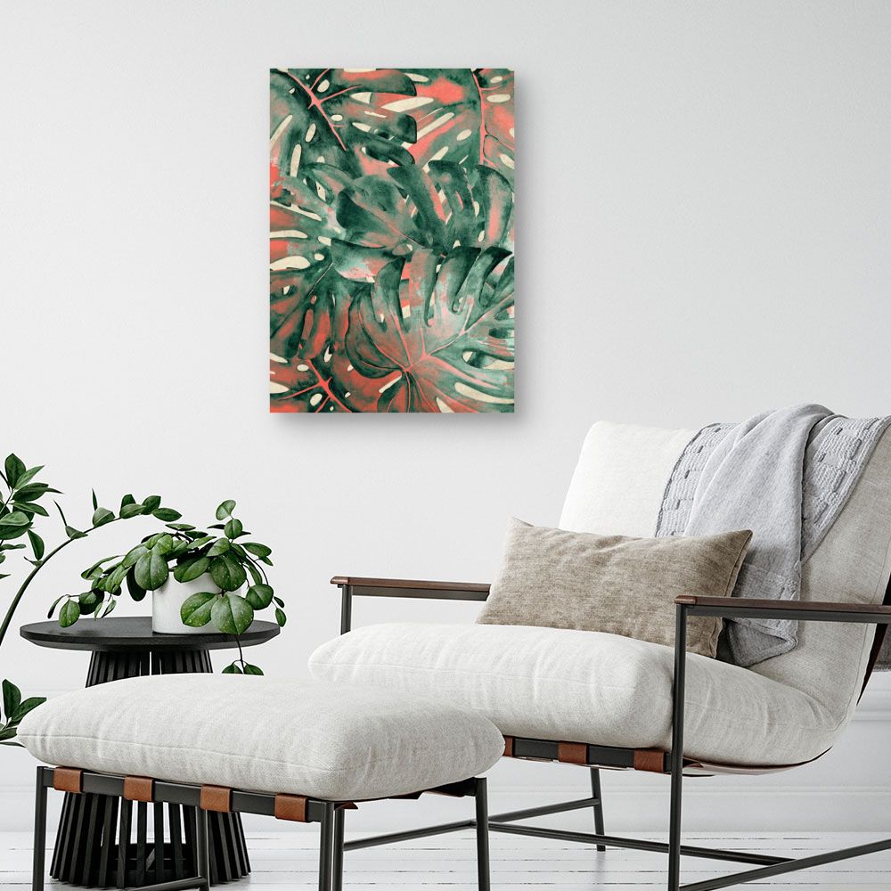 Tableau Feuillage exotique