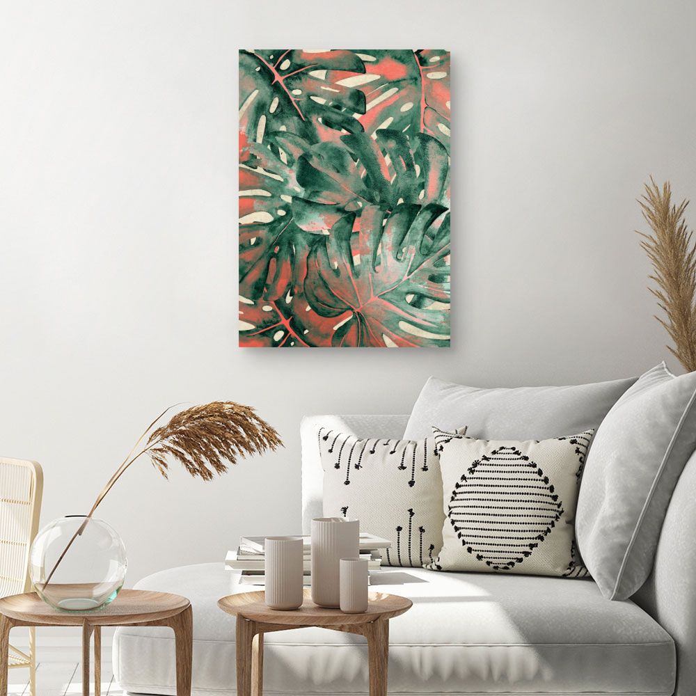 Tableau Feuillage exotique
