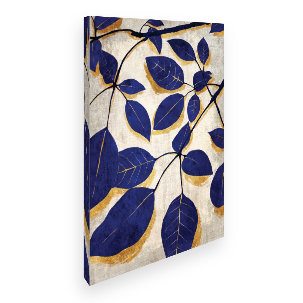 Toile Feuilles élégantes