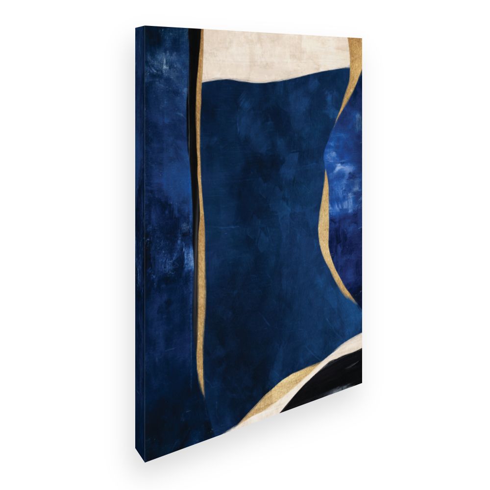 Toile Élégance abstraite