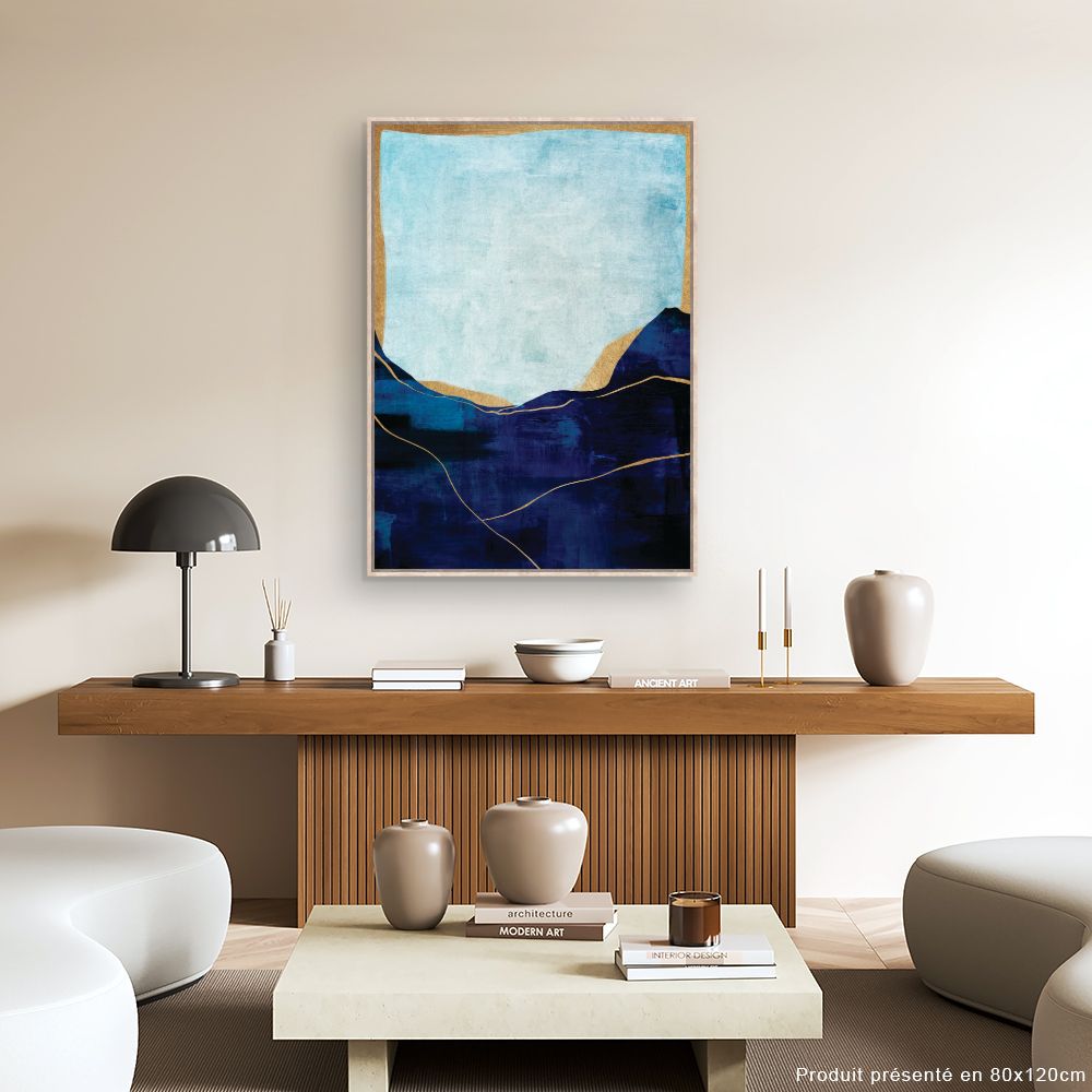 Tableau Montagnes abstraites