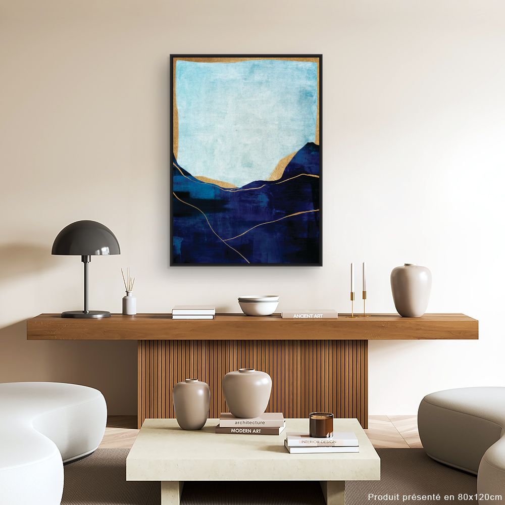 Tableau Montagnes abstraites