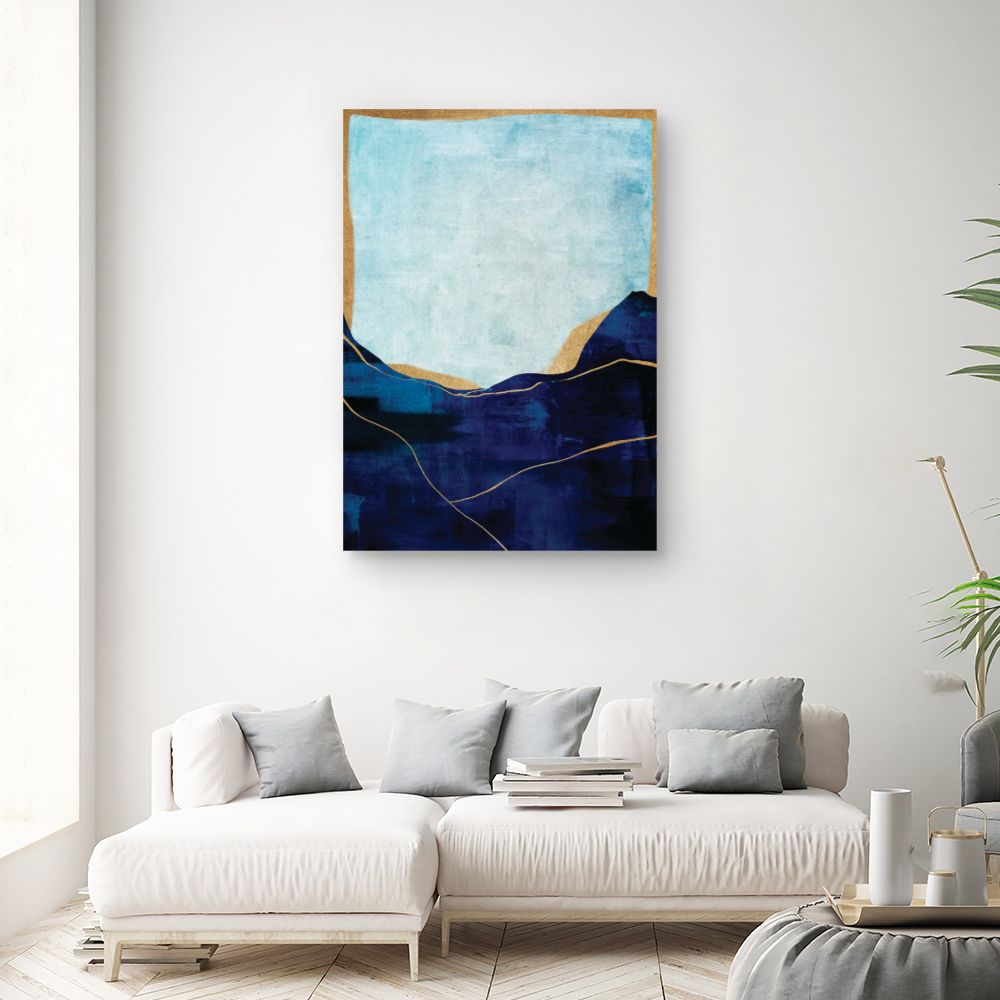 Tableau Montagnes abstraites