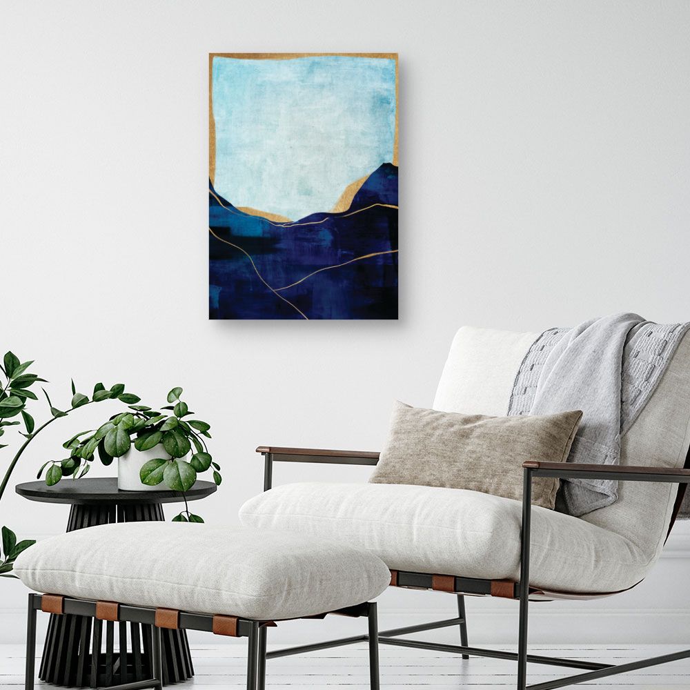 Tableau Montagnes abstraites