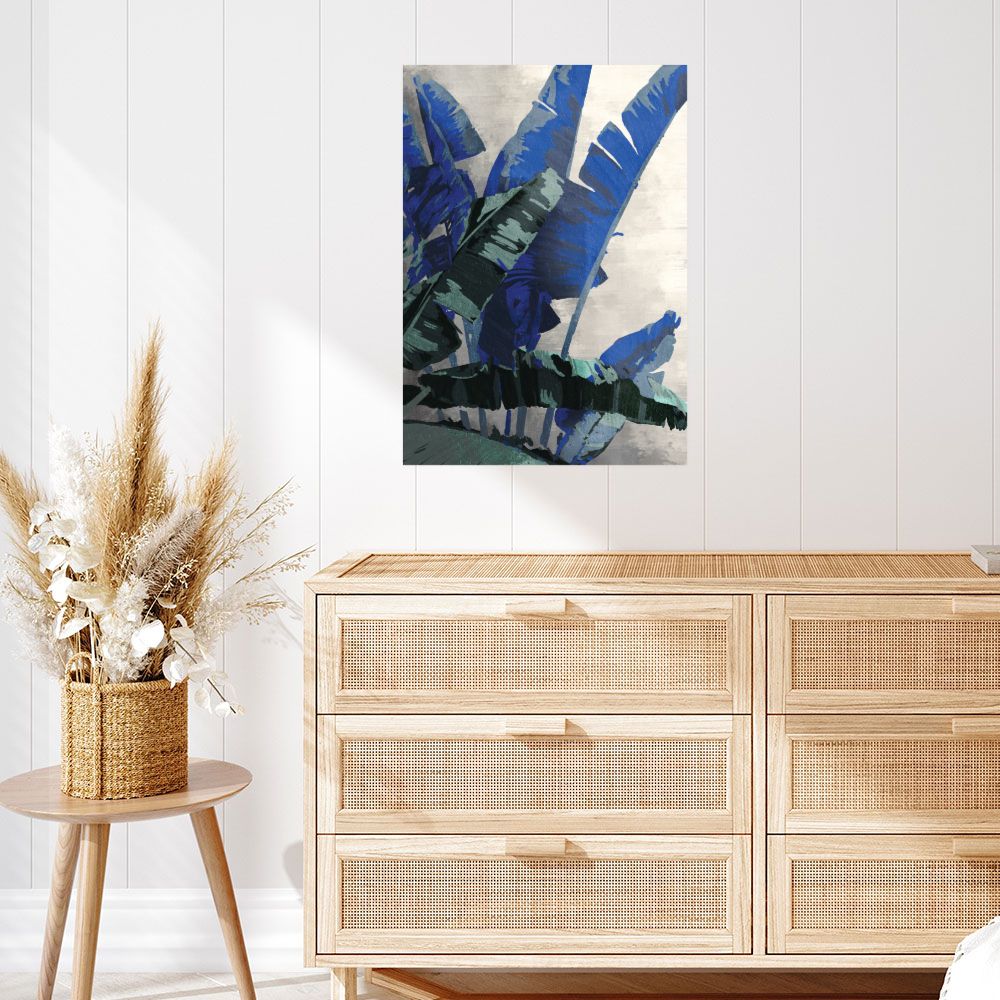 Affiche Feuilles tropicales élégantes