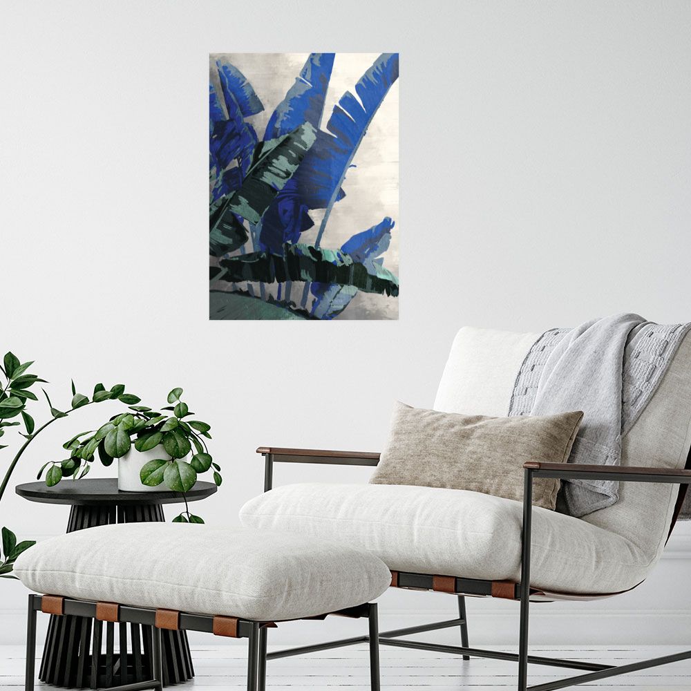 Affiche Feuilles tropicales élégantes