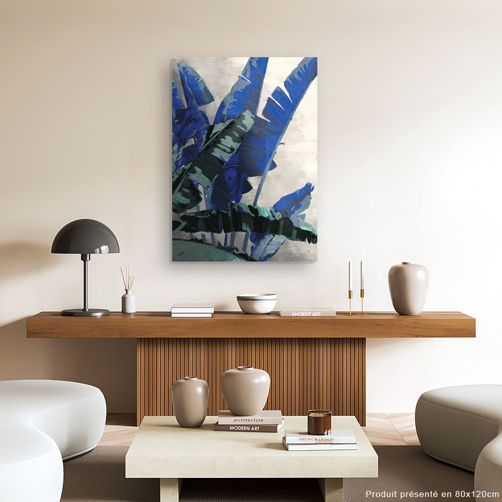 Tableau Feuilles tropicales