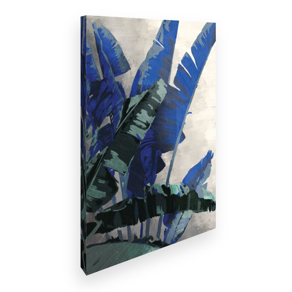 Toile Feuilles tropicales