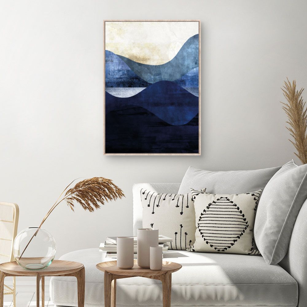 Tableau Vagues abstraites