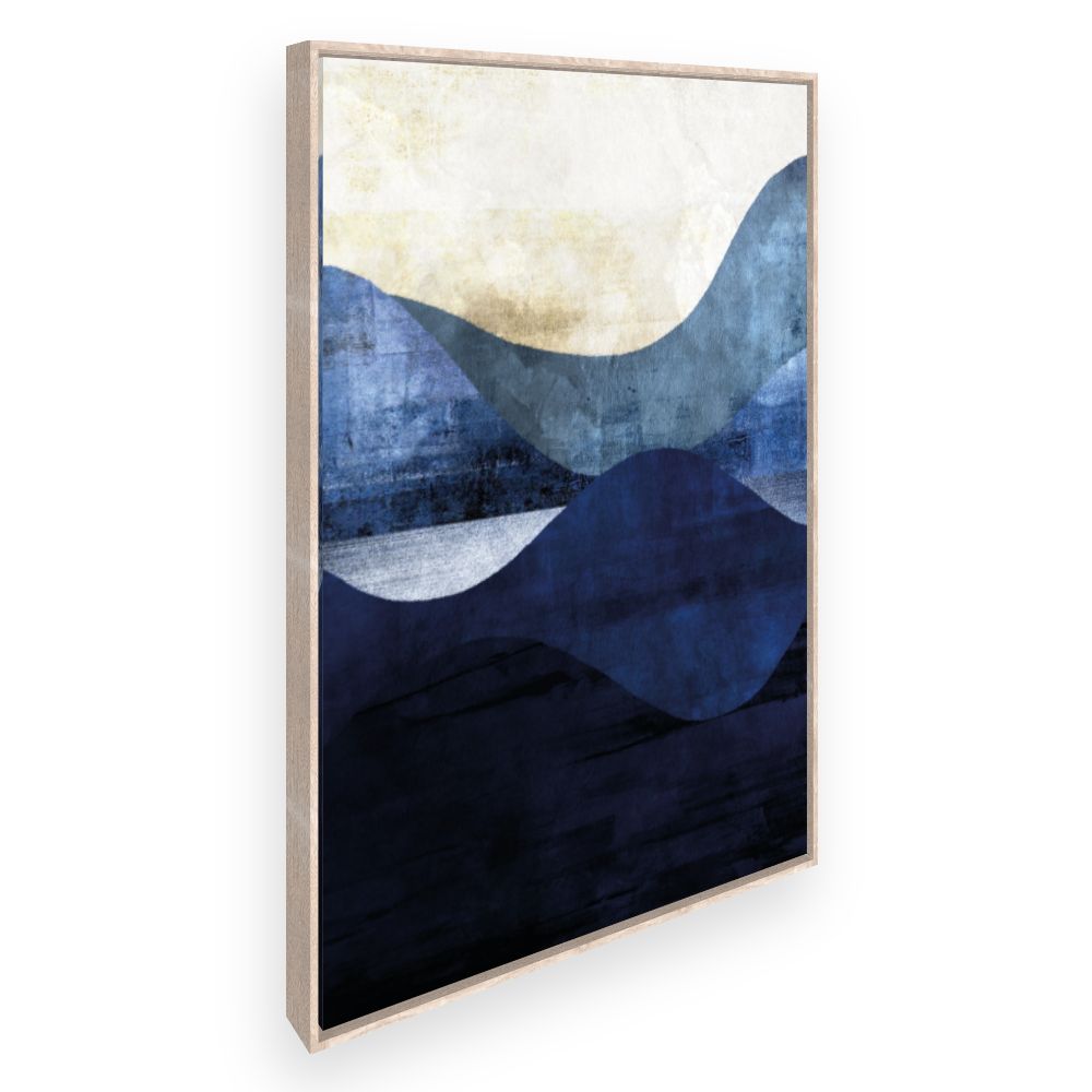 Toile Vagues abstraites