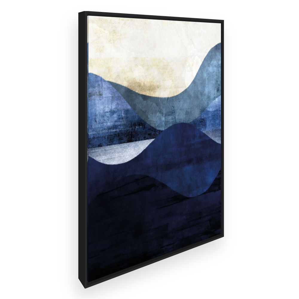 Toile Vagues abstraites