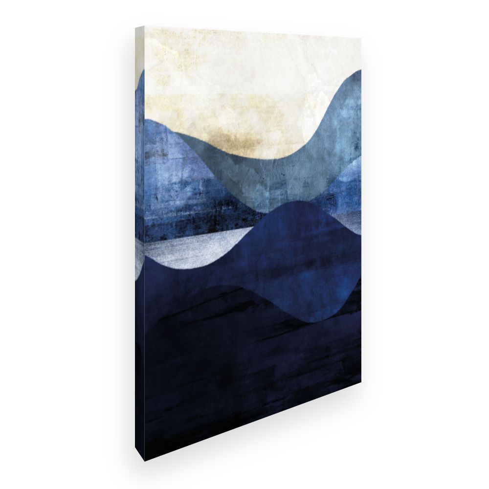 Toile Vagues abstraites