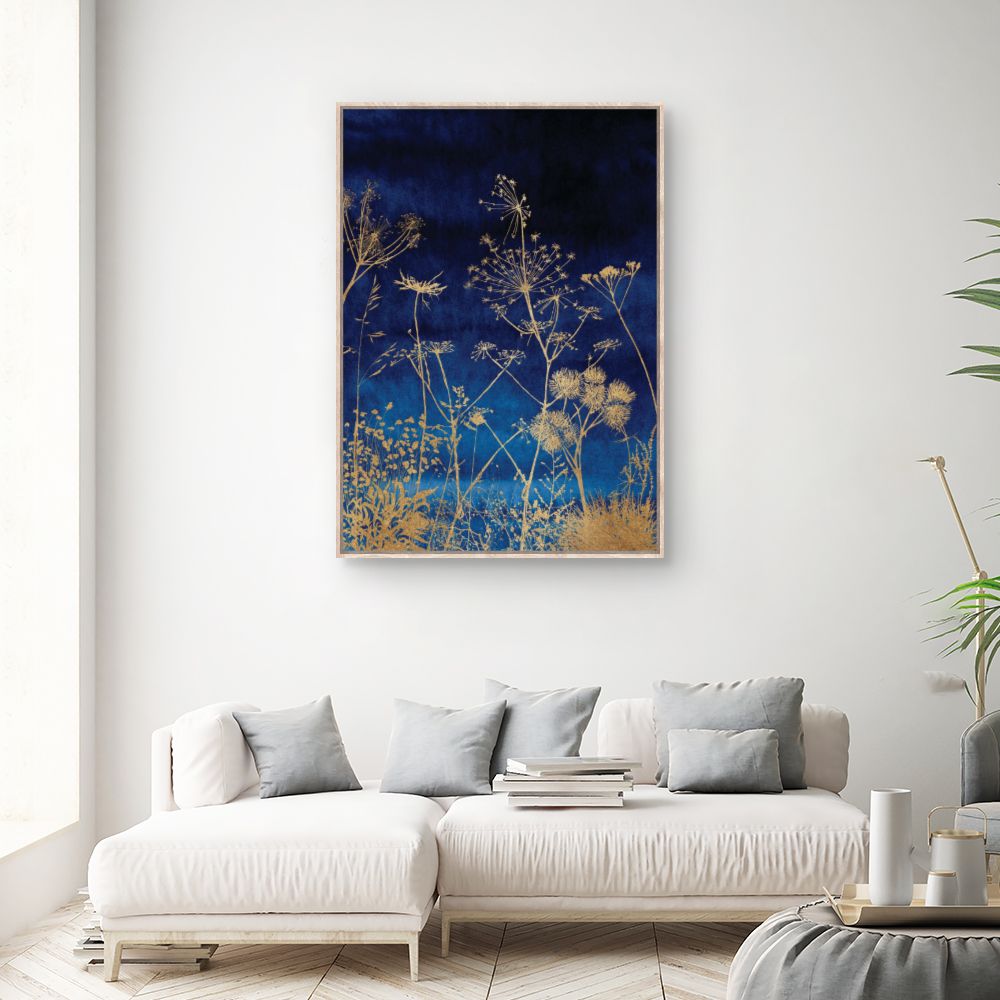 Tableau Floral nocturne
