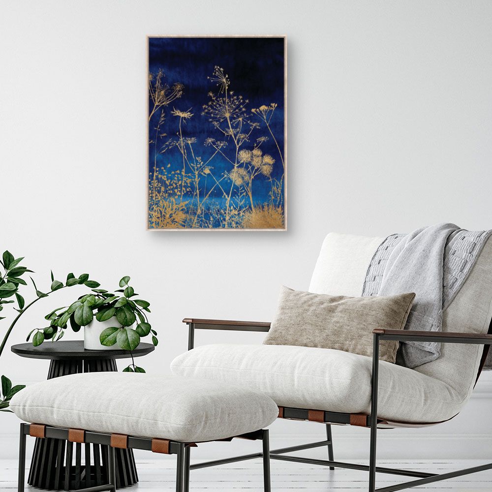 Tableau Floral nocturne