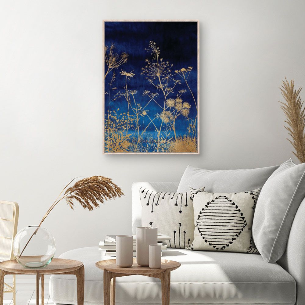 Tableau Floral nocturne