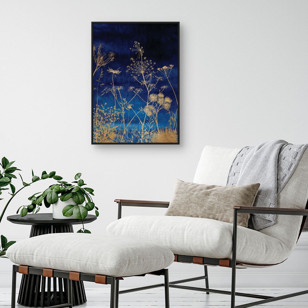 Tableau Floral nocturne