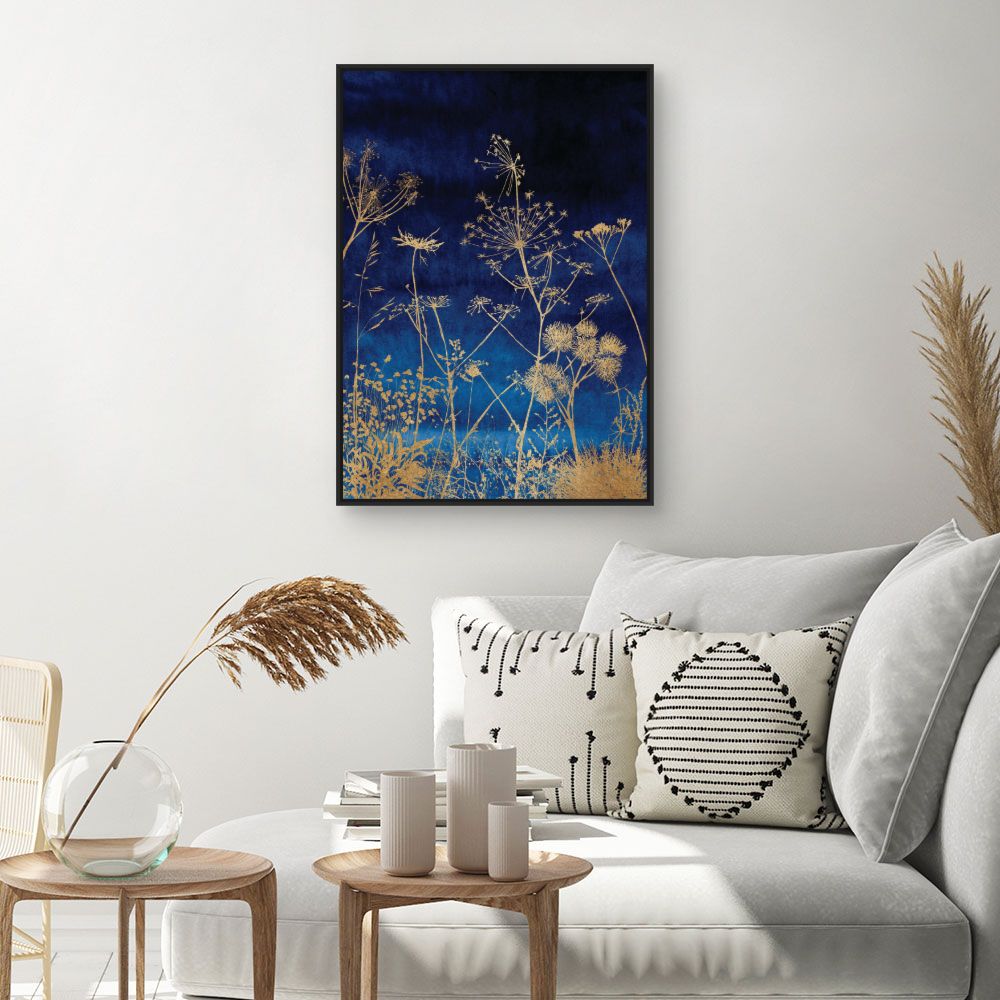 Tableau Floral nocturne