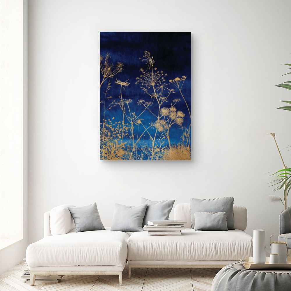 Tableau Floral nocturne