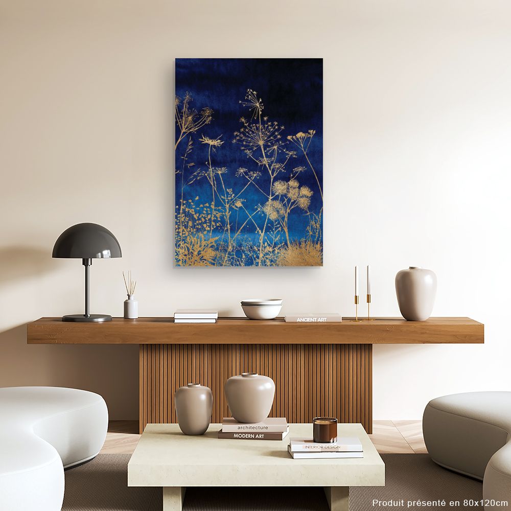 Tableau Floral nocturne
