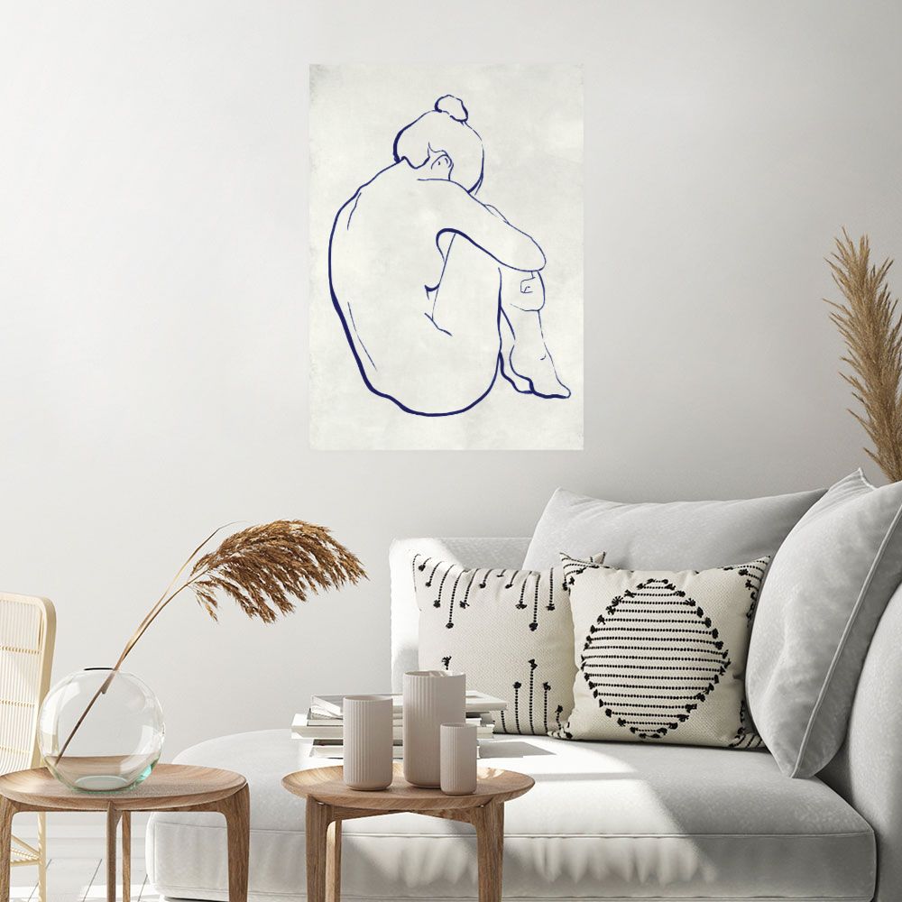 Affiche Silhouette sereine