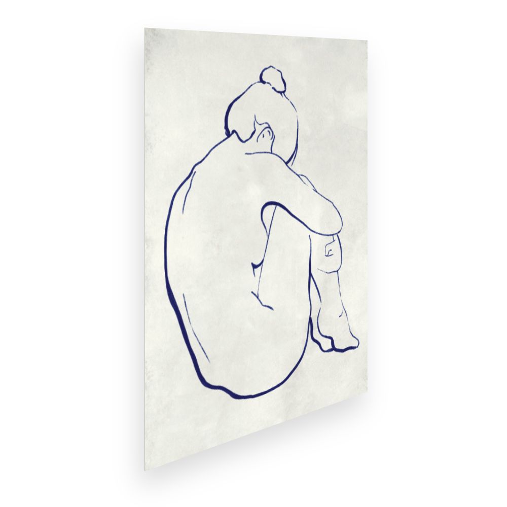 Affiche Silhouette sereine