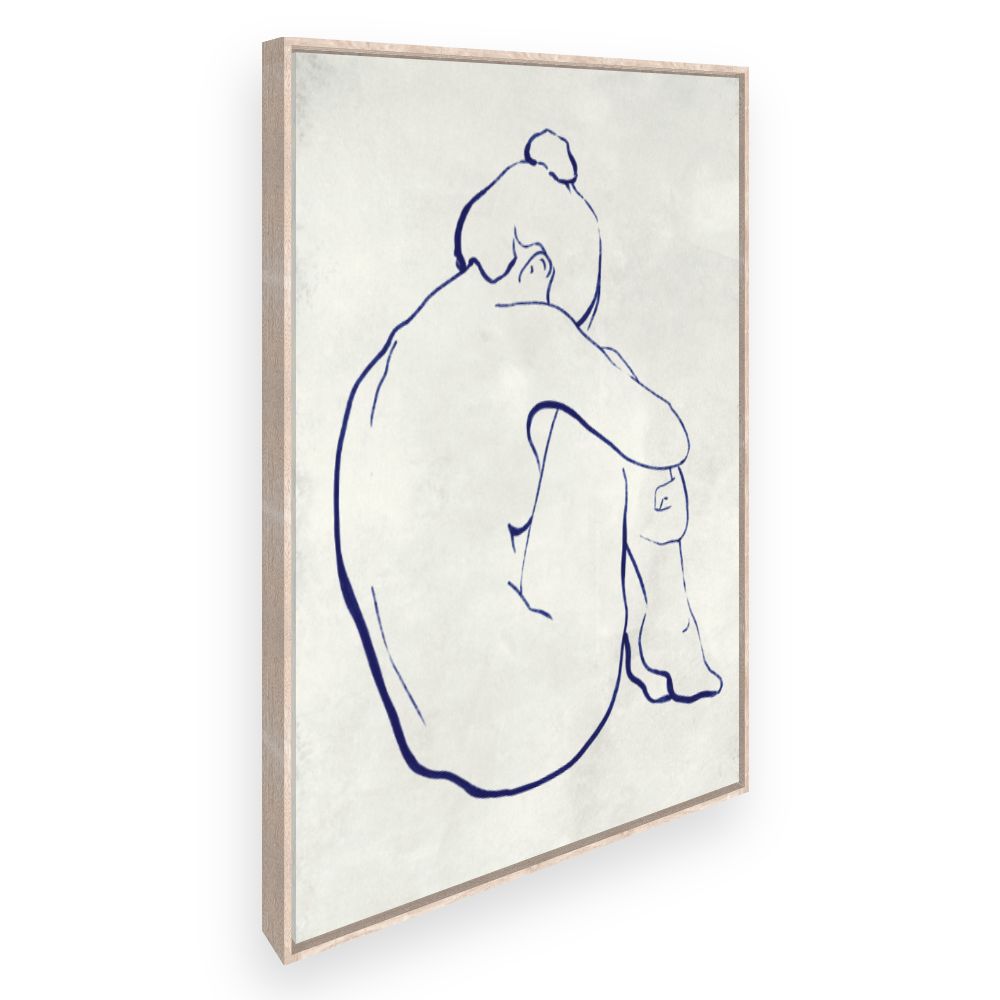 Toile Silhouette minimaliste