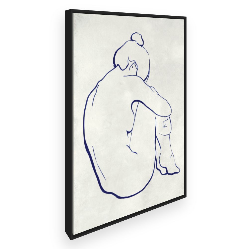 Toile Silhouette minimaliste