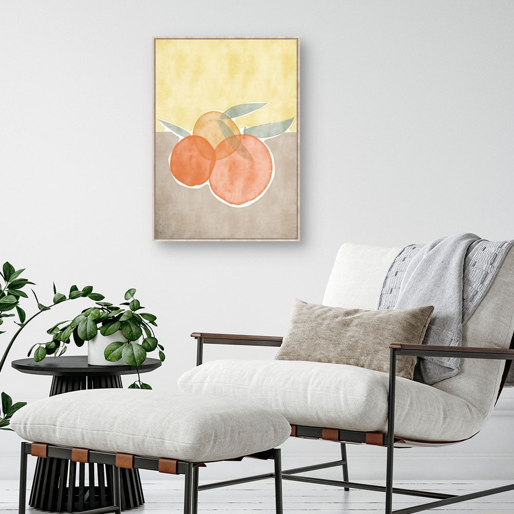 Tableau Oranges aquarelles